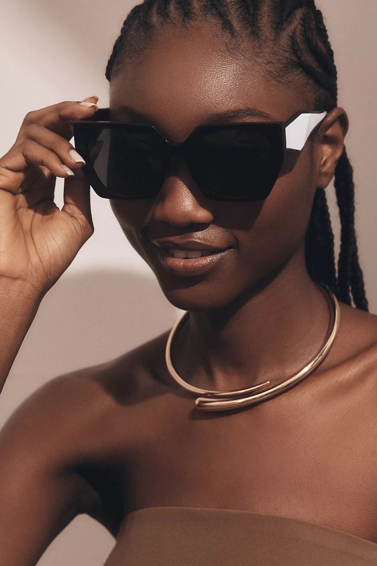 Chunky Molten Choker Necklace | Anthropologie (US)