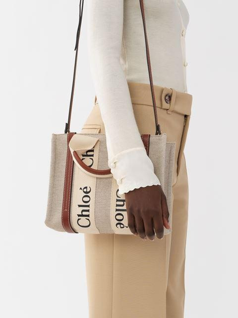 Small Woody Tote Bag With Strap | THE YES