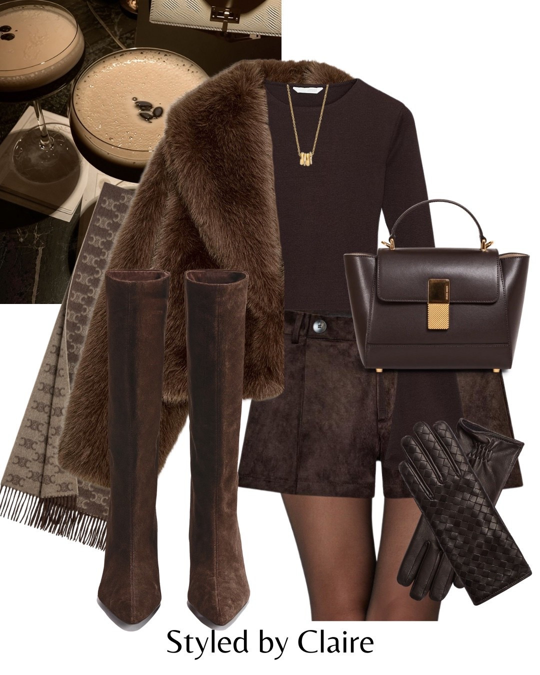 Cozy for the Christmas Markets🐻
Use code BCN10 for discount on Alteliers Auguste bags sitewide🤎
Tags: Zara faux fur collar chocolate brown jacket coat flare sleeve ribbed top high neck suede effect culottes shorts mini calzedonia sheer tights leather bottega gloves knee high boots H&M wool scarf fashion winter wonderland inspo outfit ideas chic women’s style city break statement look festive drinks with the girls date night

#LTKdatenight #LTKstyletip #LTKwinter