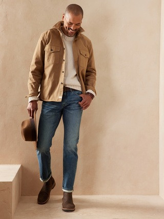 Straight Organic Cotton Jean | Banana Republic (US)