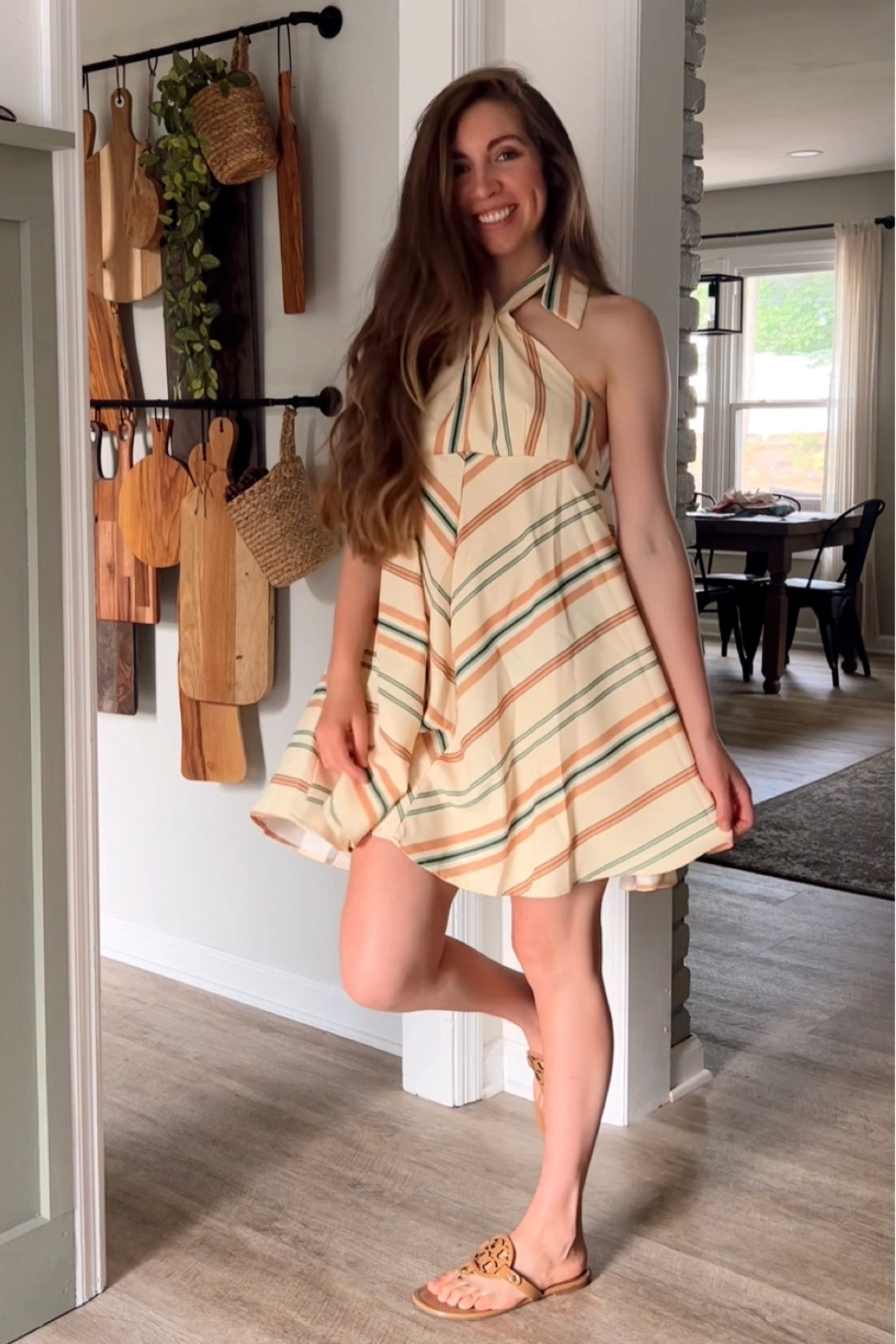 Summer halter dress 

#LTKsalealert #LTKstyletip #LTKunder50