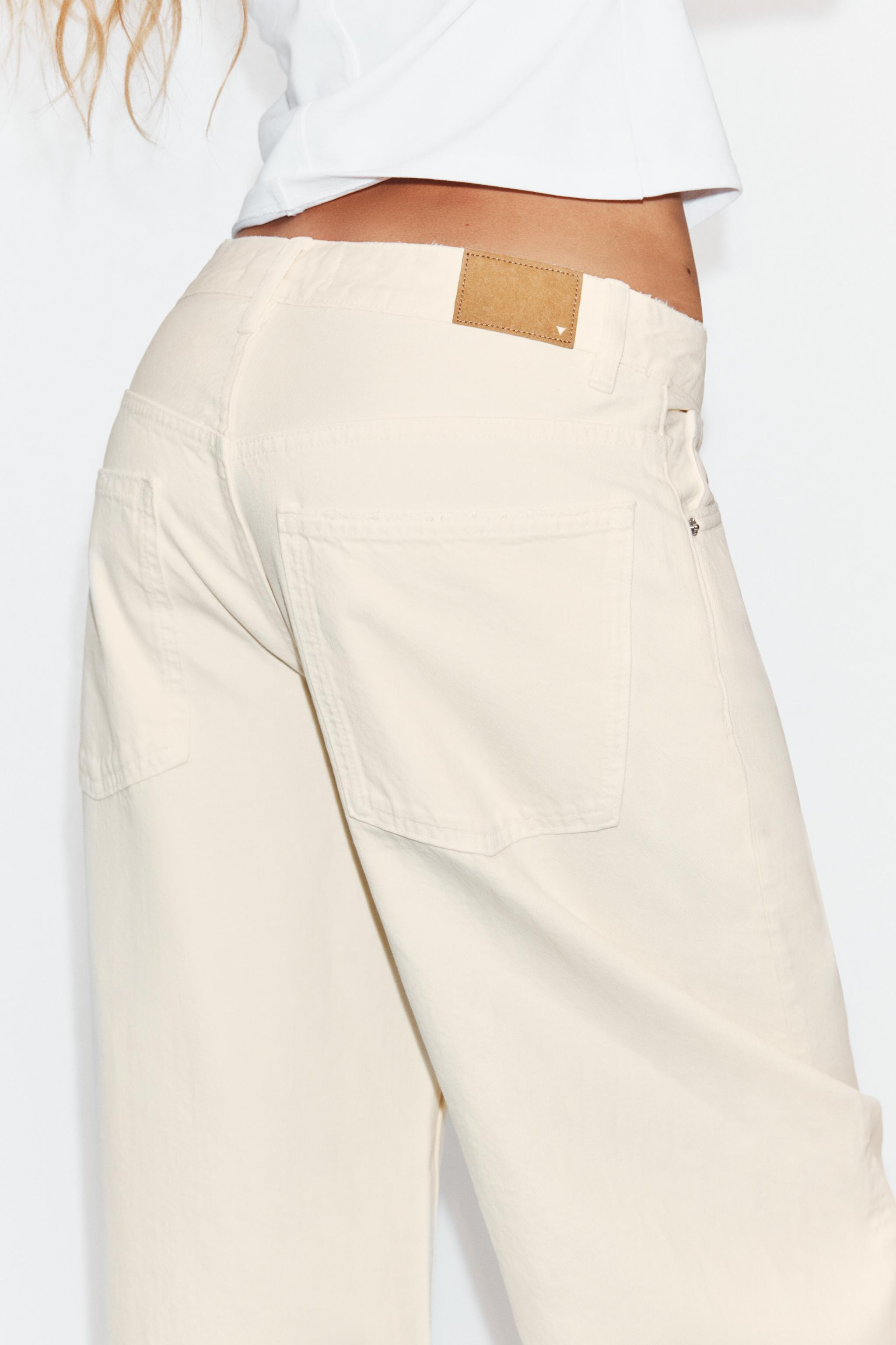TRF MID-WAIST BAGGY BALLOON JEANS | Zara UK