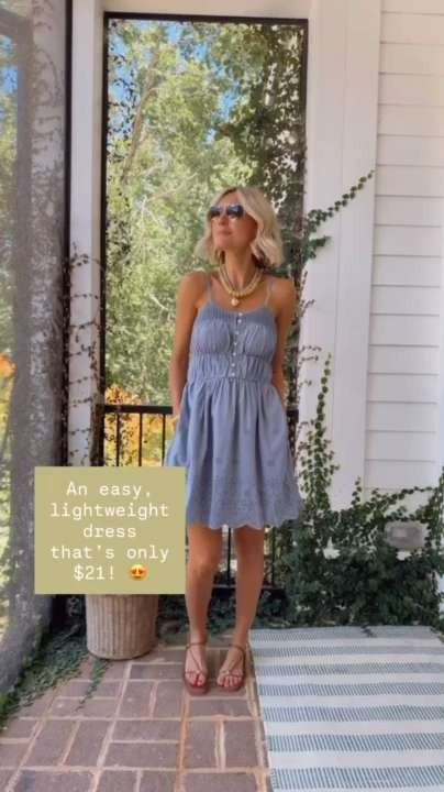 This blue mini eyelet dress is only $21 currently! 👏🏼 It also comes in white! Perfect throw on & go dress! Wearing XS!

Loverly Grey, summer dress, mini dress, Target, sale alert, July 4th sale, summer outfit 

 #LTKSeasonal #LTKSaleAlert