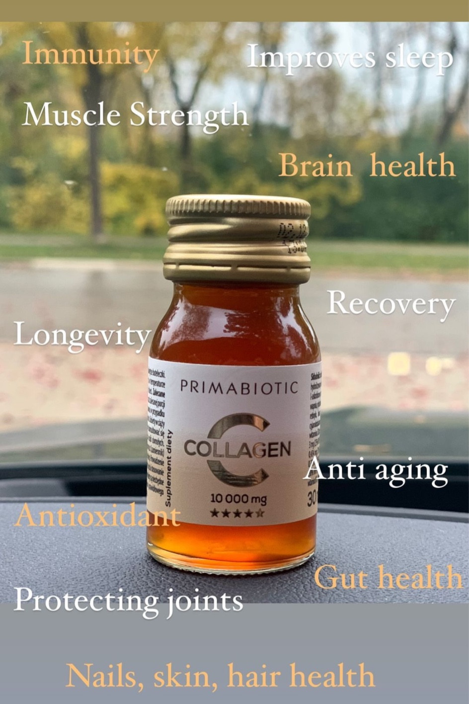 My holy grail! I drink Primabiotic Liquid collagen 2-3 times a week. No powder shaking, 10g protein, 10,000 mg collagen, added vitamins and contains clean ingredients trusted and made in Europe! I hope for everyone to try this amazing stuff 😍


#LTKfitness #LTKbeauty #LTKtravel