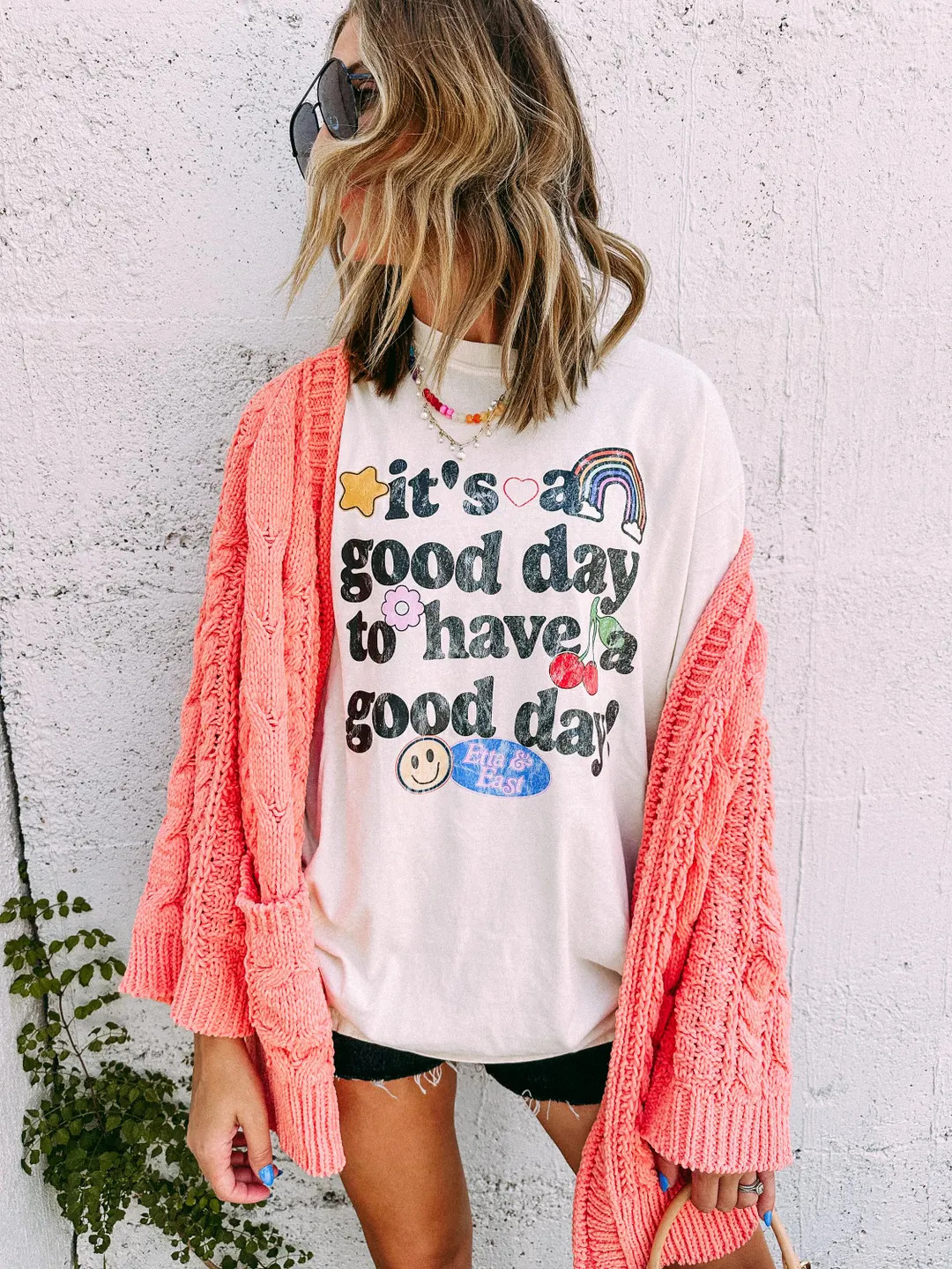ETTA OG | Good Day for a Good Day Graphic Tee - Etsy | Etsy (Global)