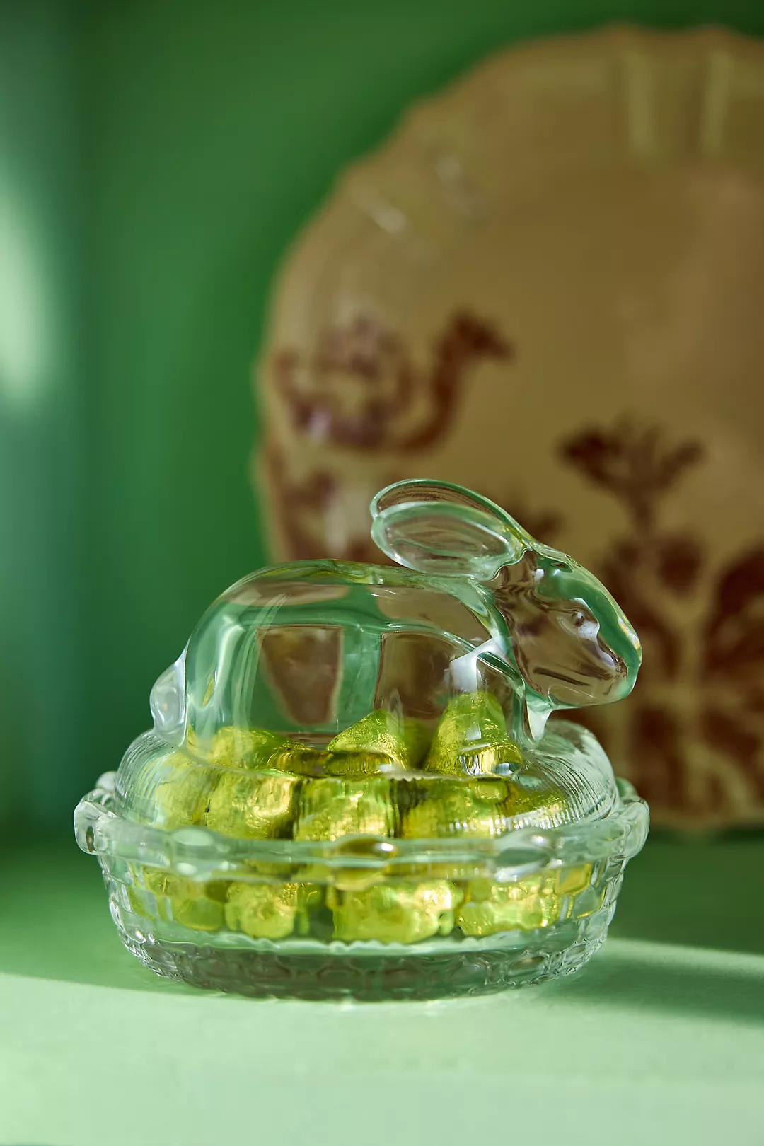 Bunny Glass Candy Dish | Anthropologie (US)