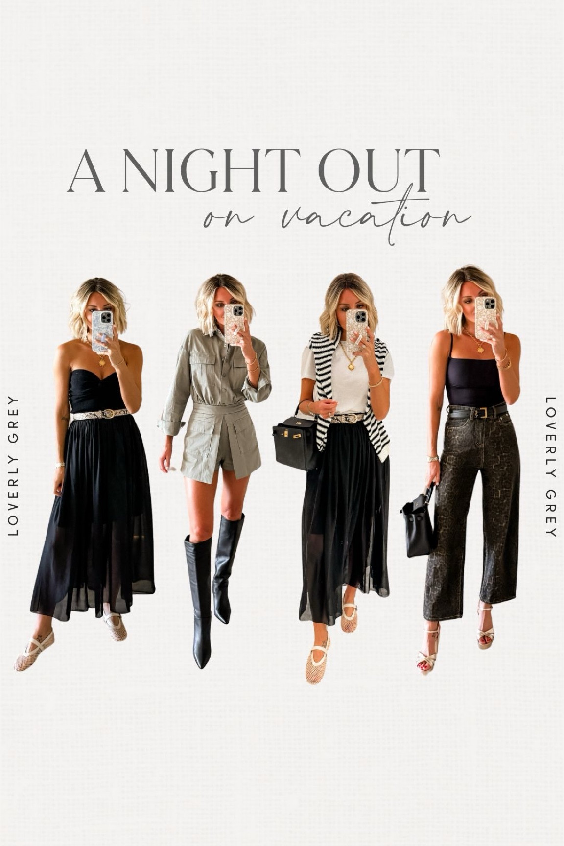 What I wore in Vegas! I am wearing a small in each of these pieces! 

Loverly Grey, outfit ideas

#LTKStyleTip #LTKSeasonal