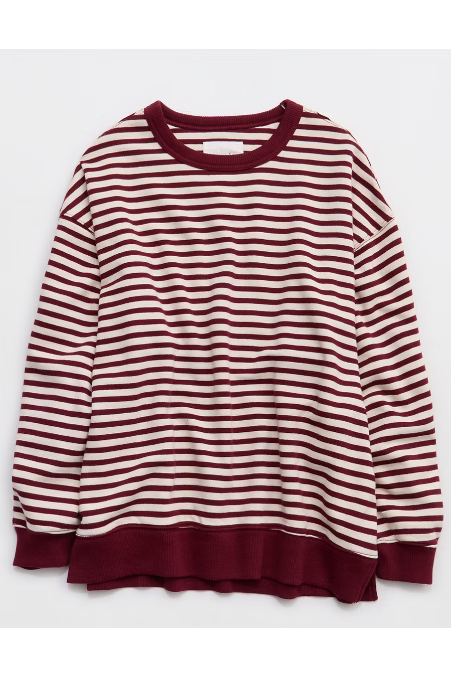 Aerie TrÃ¨s Chic Sweatshirt Women's Deep Cherry XXL | American Eagle Outfitters (US & CA)