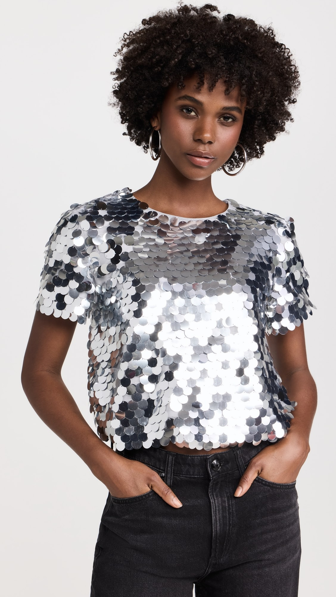 Fisheye Sequins Top | Shopbop