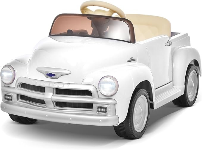 Joywhale 12V Kids Ride on Car Licensed Chevrolet 3100 Pickup Battery Powered Motorized Electric C... | Amazon (US)
