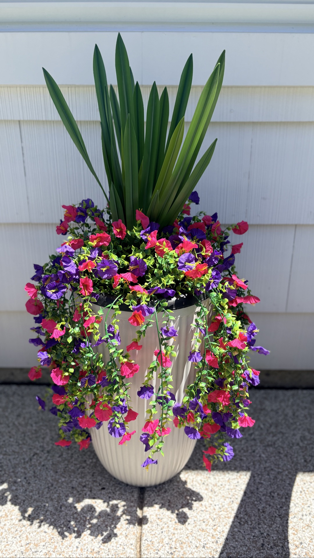 🌸 Another Amazon faux floral win… and this one might be my favorite yet.

The best part? The entire arrangement came exactly like this—including the tall greenery centerpiece. No mixing, matching, or extra trips to the garden center required.

It instantly elevated my patio with vibrant color, looks surprisingly realistic, and unlike real flowers, it’s going to look this good all season long.

✨ No watering
✨ No maintenance
✨ No replacing dead blooms
✨ Designer look for a fraction of the cost

Honestly, for the price, you can’t beat it. If you’re looking to add a pop of color to your porch or patio without the upkeep, this one is absolutely worth it. 💜🌺


I snagged this planter from Aldi! I tagged some similar looks!!! 

#LTKHome #AmazonFinds #OutdoorDecor

#LTKSeasonal
