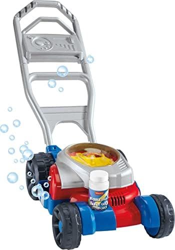 Amazon.com: Fisher-Price Bubble Mower, outdoor push-along toy lawnmower for toddlers and preschoo... | Amazon (US)