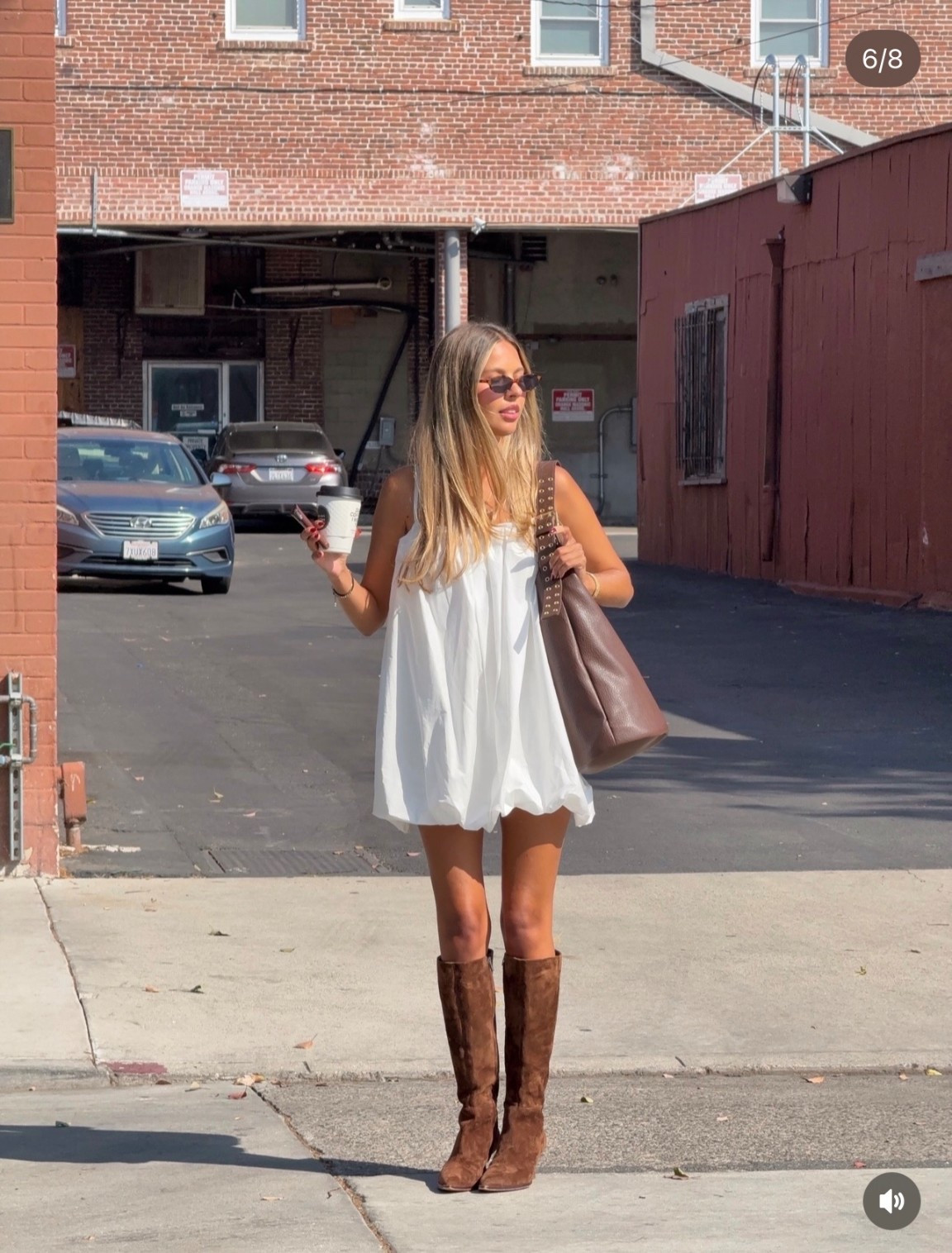 Perfect white bubble dress 🪽🪽