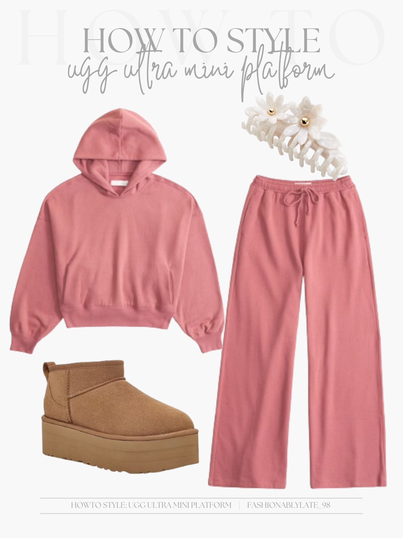 how to style: ugg ultra mini platform

lounge hoodie // lounge pants // claw clip // ugg ultra mini platforms 

#LTKshoecrush #LTKSeasonal #LTKstyletip