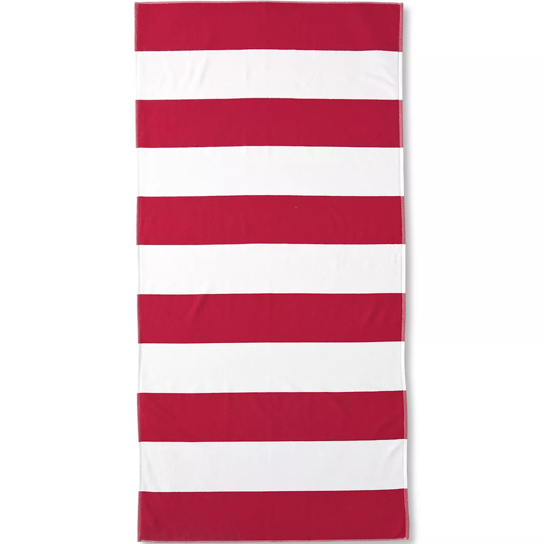 Cabana Stripe Beach Towel | Lands' End (US)