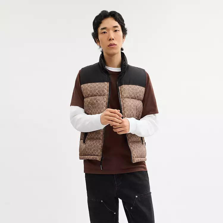 Signature Down Vest | Coach Outlet US