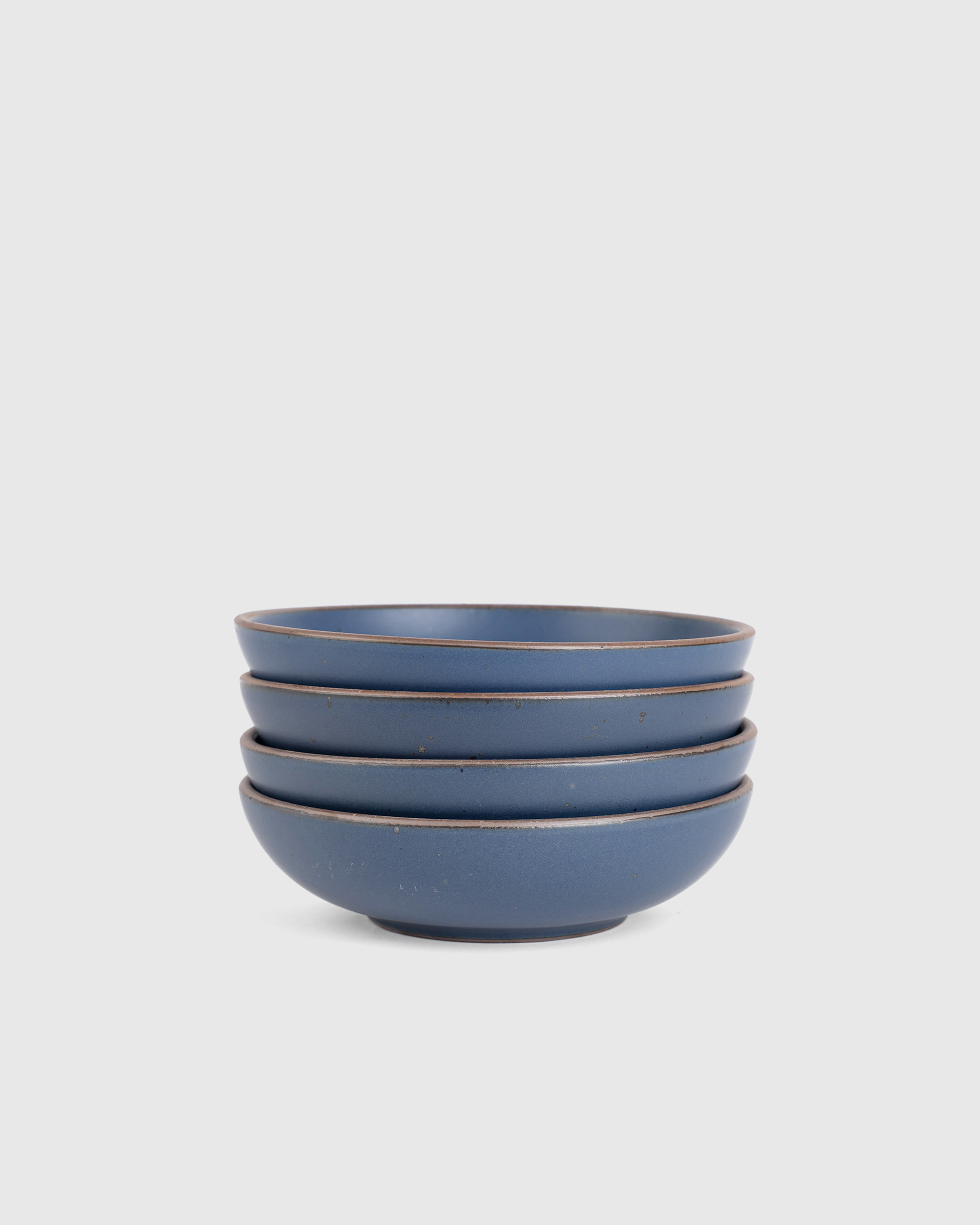Quince | East Fork | Everyday Bowl, Set of 4 in Blue Ridge, Ceramic | Quince