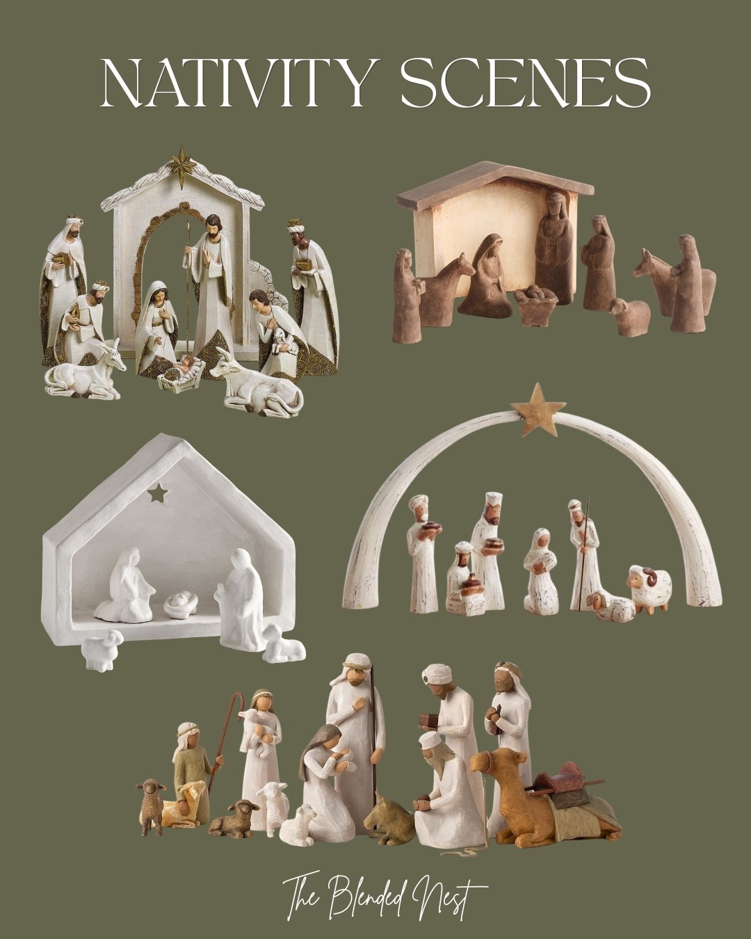 The most beautiful nativity scenes 😍 

Christmas decor, Christmas home decor, Christmas decorations, Christmas decorating ideas, Christmas decorating, holiday home decor, holiday decorating ideas, Christmas inspiration, Christmas aesthetic, cozy Christmas decor, traditional Christmas decor, classic Christmas decor, timeless Christmas decor, vintage Christmas decor, Christmas living room, Christmas kitchen decor, Christmas entryway decor, Christmas mantel decor, Christmas shelf decor, Christmas table decor, Christmas centerpiece, Christmas decorating ideas for home, Christmas home inspiration, festive home decor, Christmas house decor, holiday home inspiration, cozy holiday home, Christmas ornaments, Christmas tree decor, Christmas accents, Christmas decorations for home, affordable Christmas decor, Christmas decor ideas on a budget, simple Christmas decor, elegant Christmas decor, Christian Christmas decor, faith based Christmas decor, nativity scene, nativity set, Christmas nativity, nativity decor, Jesus Christmas decor, religious Christmas decorations, Christmas decor ideas 2026, Christmas decorating ideas 2026, Christmas home trends, Christmas decor finds, Christmas decor must haves, Christmas Amazon finds, Christmas Walmart finds, Christmas Target finds, Christmas decor inspiration, cozy Christmas home, Christmas decorating on a budget, Christmas decor ideas for living room, Christmas decor ideas for small spaces, the blended nest

#LTKHome #LTKSeasonal #LTKSaleAlert