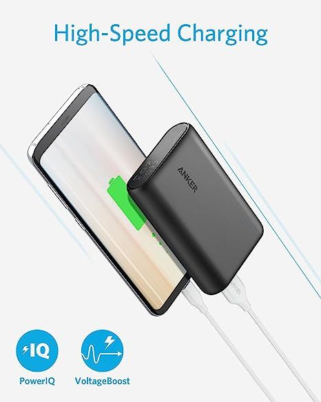 Anker PowerCore 10000 Portable Charger, One of The Smallest and Lightest 10000mAh Power Bank, Ult... | Amazon (US)