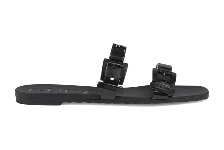 Gucci Women's rubber slide sandal | Gucci (US)