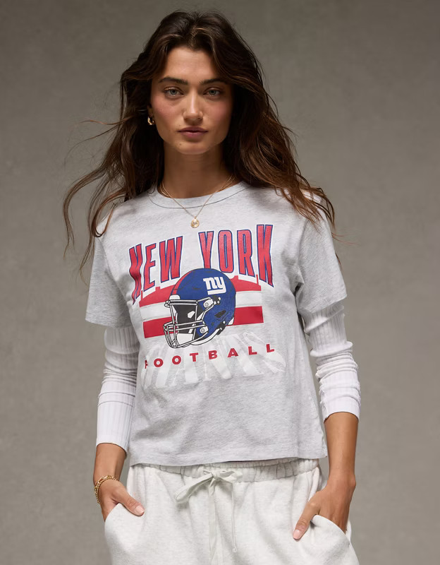 NFL Ex-Boyfriend New York Giants Graphic T-Shirt | American Eagle Outfitters (US & CA)