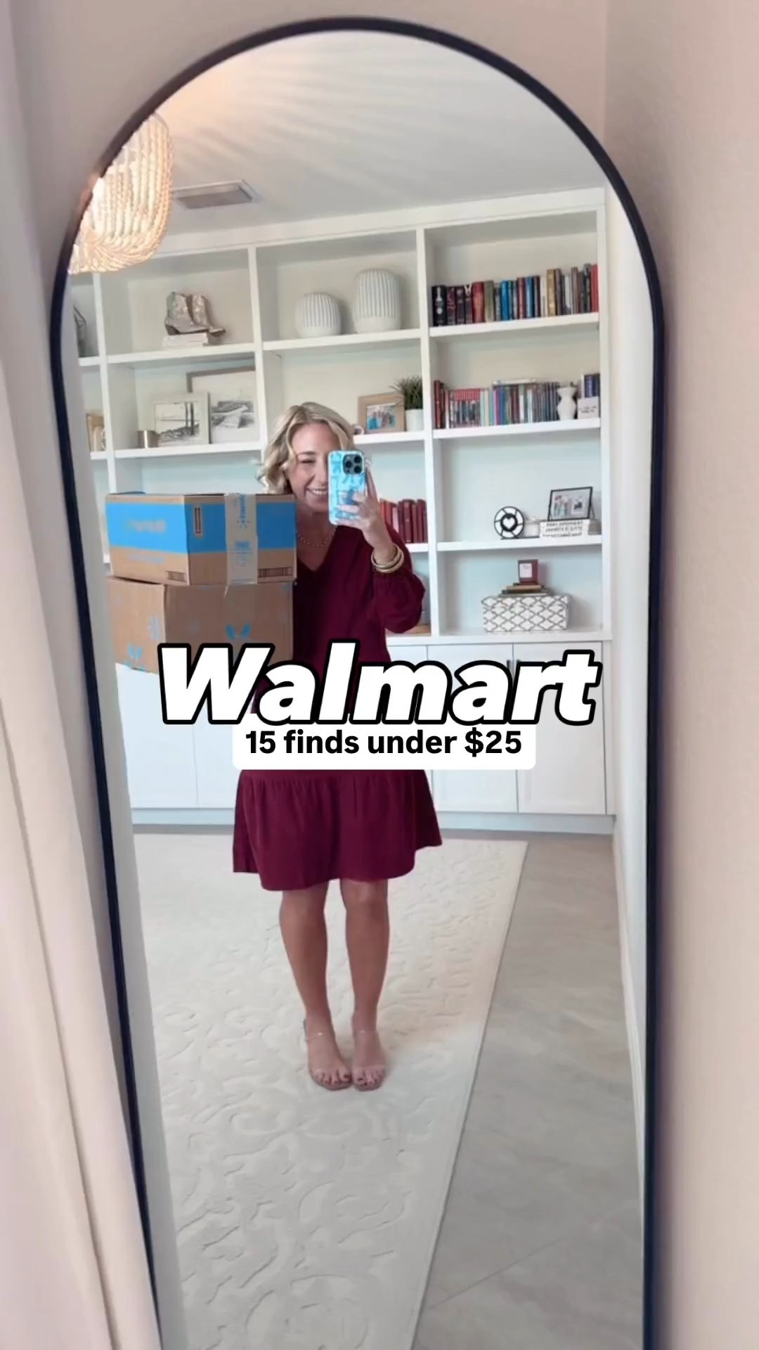 Walmart: 15 finds under $25:
1. Tiered Cord Dress - size XS. $19.98. 3 colors.
2. Ruffle Neck Tiered Mini Dress - size XS. $17.98. 2 colors.
3. High-Rise Tapered Drawstring Pants w/ Pintuck - size XS. $16.98. 
4. Cozy Yarn Crewneck Sweater - size Small. $18. 9 colors.
5. Ribbed Column Dress w/ Short Sleeves - size S. $15.98.
6. Scuba Knit Quarter Zip Pullover - size medium. $18.98.
7. Scuba Knit Pleat Joggers with Pockets - size XS. $18.98.
8. Corduroy Mini Skirt - size 2 (I suggest sizing up). $17.98.
9. Cropped Denim Utility Shirt w/ Long Sleeves - size XS. $24. 
* Boots - size up a 1/2.
10. Plaid Mini Dress w/ Long Sleeves - size XS. $19.98. 2 colors. 
11. Tiered Pull On Midi Skirt - size XS. $22.98. 4 colors.
12. Cable Knit Sweater w/ Short Puff Sleeves - size XS. $24. 3 colors. 
13. Collared Sweater Tee w/ Puff Sleeves - size XS. $24.
14. Trouser Flare High-Rise Jeans - size 0. $24.
15. Cozy Yarn Sweater Tee w/ Short Sleeves - size XS. $16. 7 colors.

#LTKOver40 #LTKFindsUnder50 #LTKSeasonal