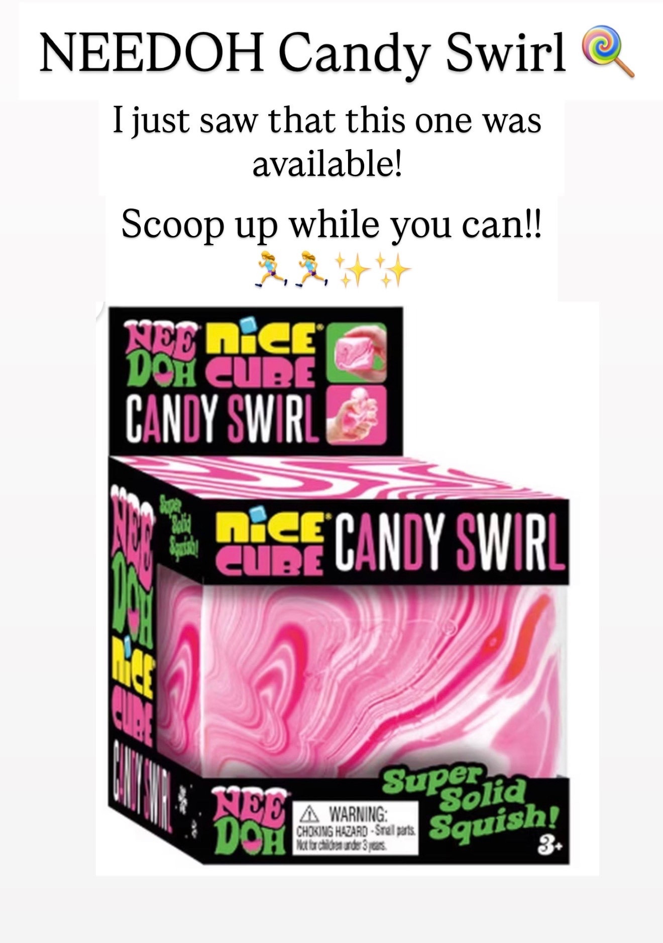 NEEDOH candy swirl