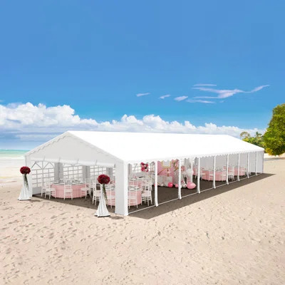 Steel Storage Canopy, Heavy Duty Party Tent | Wayfair North America