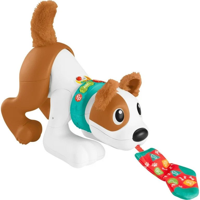 Fisher-Price 123 Crawl With Me Puppy Electronic Learning Toy with Music & Lights for Infants | Walmart (US)