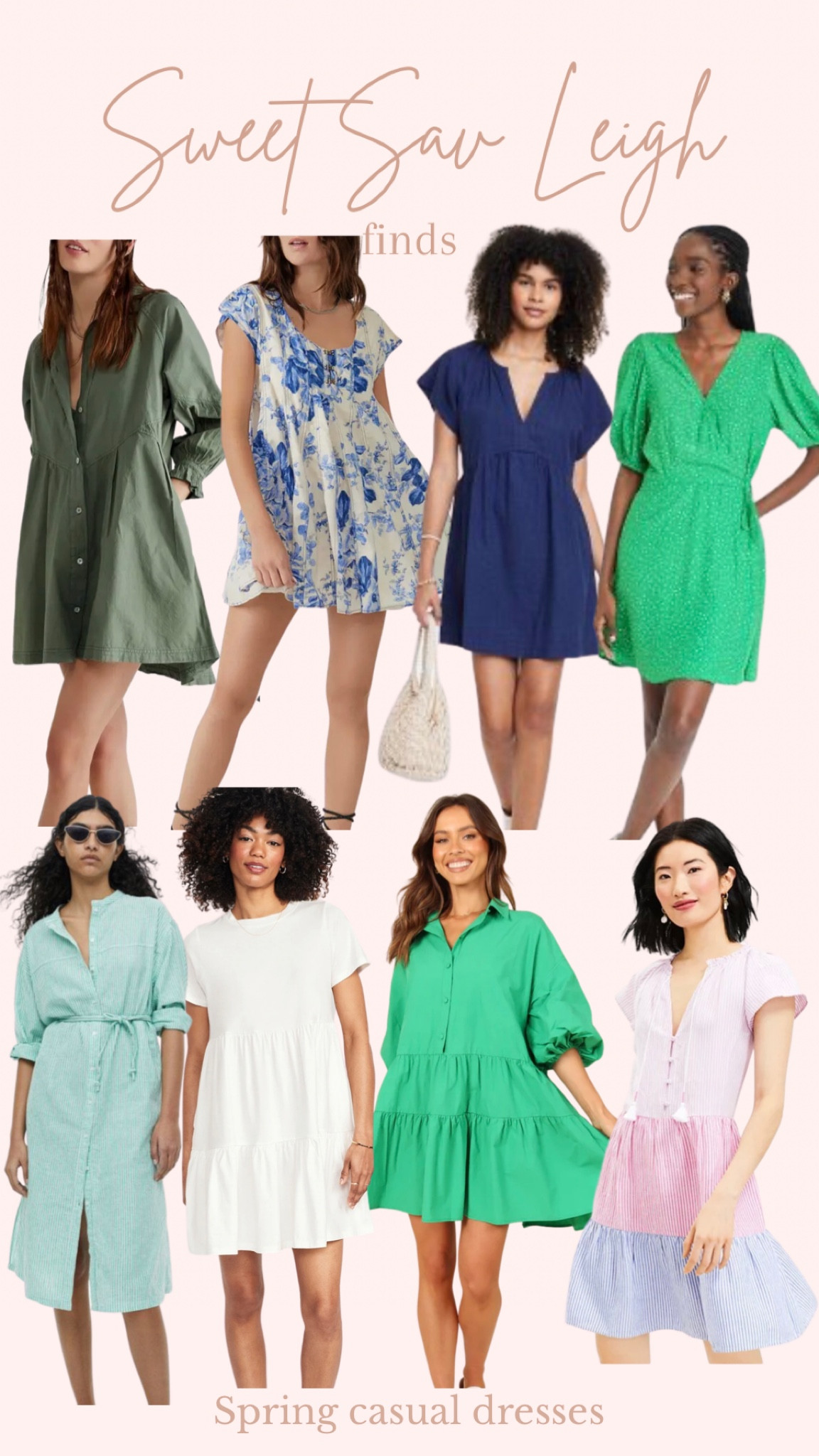 Casual spring dresses! Free people, green dress, everyday dress, spring dress, summer dress 

#LTKSeasonal #LTKFind #LTKstyletip