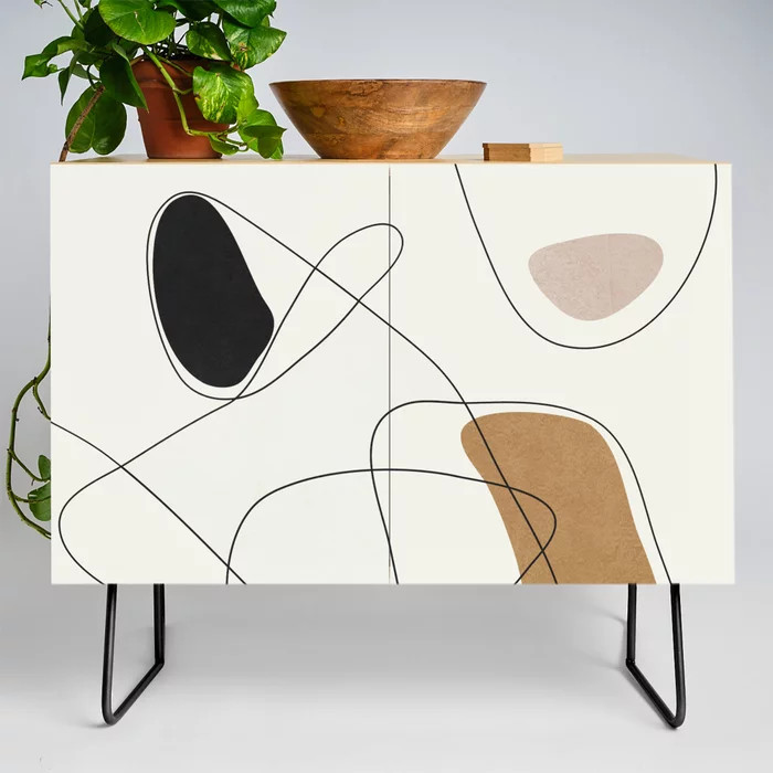 Thin Flow II Credenza | Society6