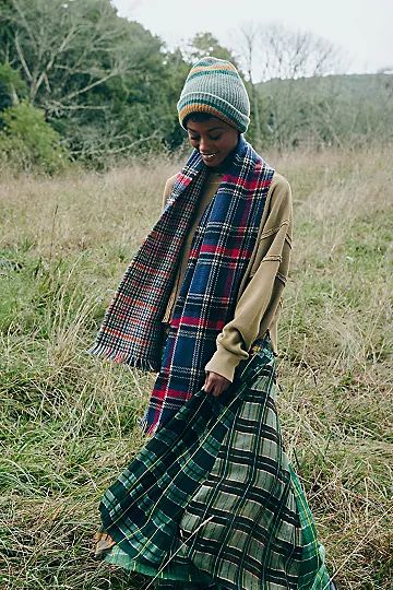 Old Soul Mixed Plaid Scarf | Free People (Global - UK&FR Excluded)