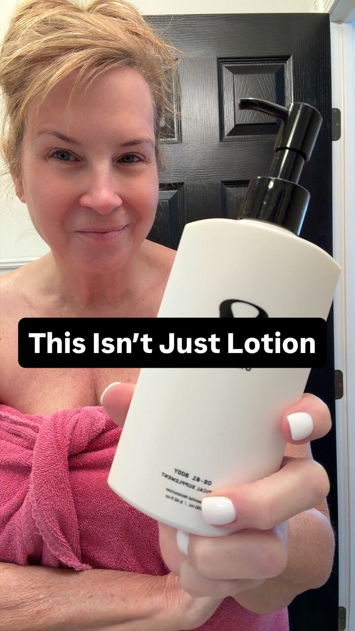 As we get older, our body skin changes — thinner, drier, slower to recover.
This one is designed to support the skin itself, not just coat it.
I noticed smoother skin and way less dryness, especially on my arms and legs.
If you want simple, effective body care, this is worth a look.

#LTKgrwm #LTKselfcare #LTKOver40
