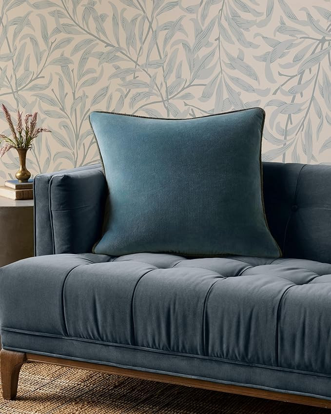 Loloi Chris Loves Julia Liza Collection PCJ0020 Blue 22'' x 22'' Cover Only Pillow | Amazon (US)