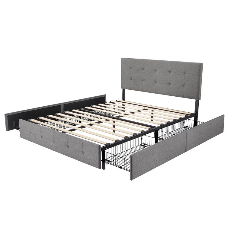 Deyani Upholstered Storage Bed | Wayfair North America
