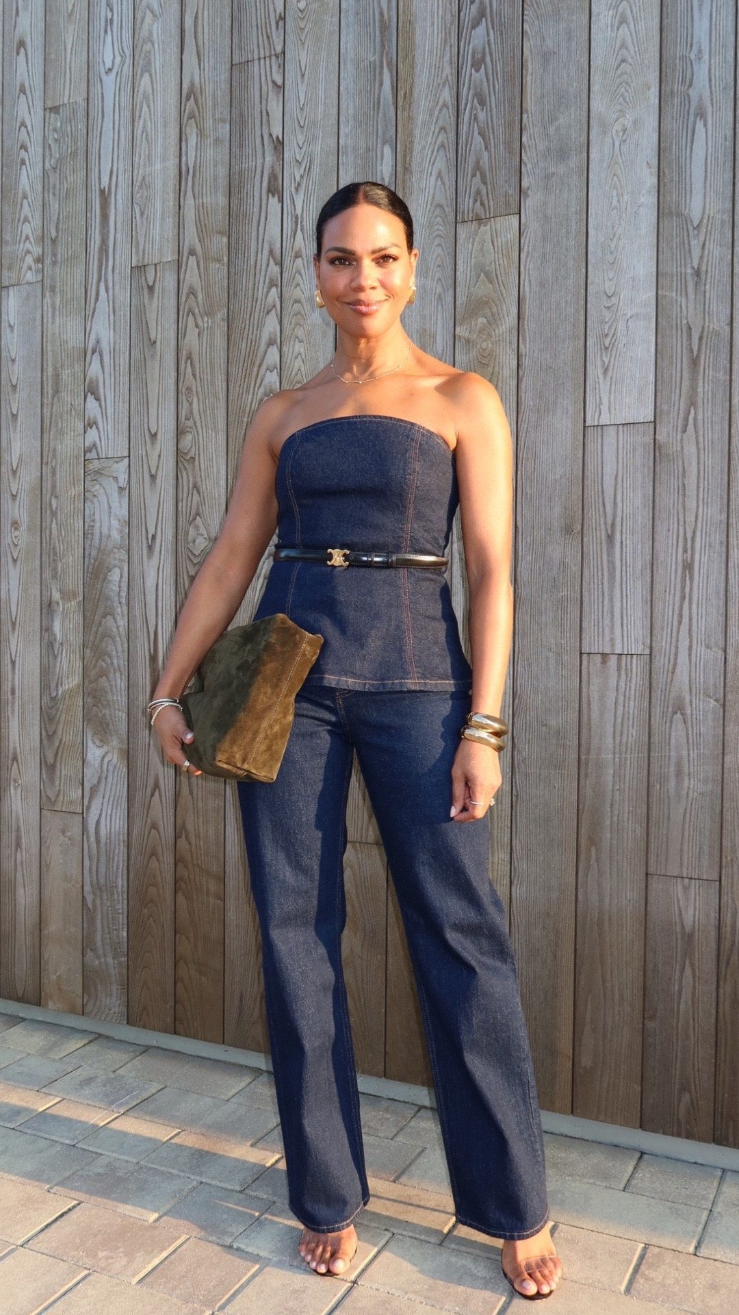 Abercrombie is doing buy one, get one 50% off everything! Now till 4/20! I loved  this belted denim strapless top with my own belt, and these curve love straight jeans in a dark wash. Sized down in the jeans! 


#LTKSaleAlert #LTKOver40