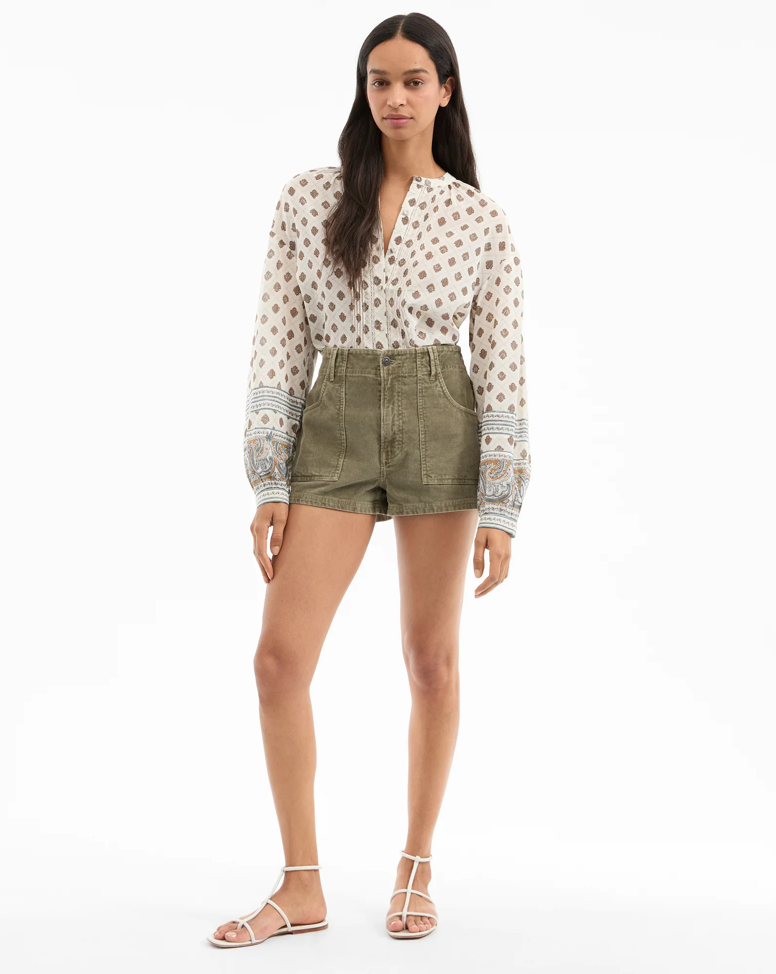 Sally Denim Short | Veronica Beard