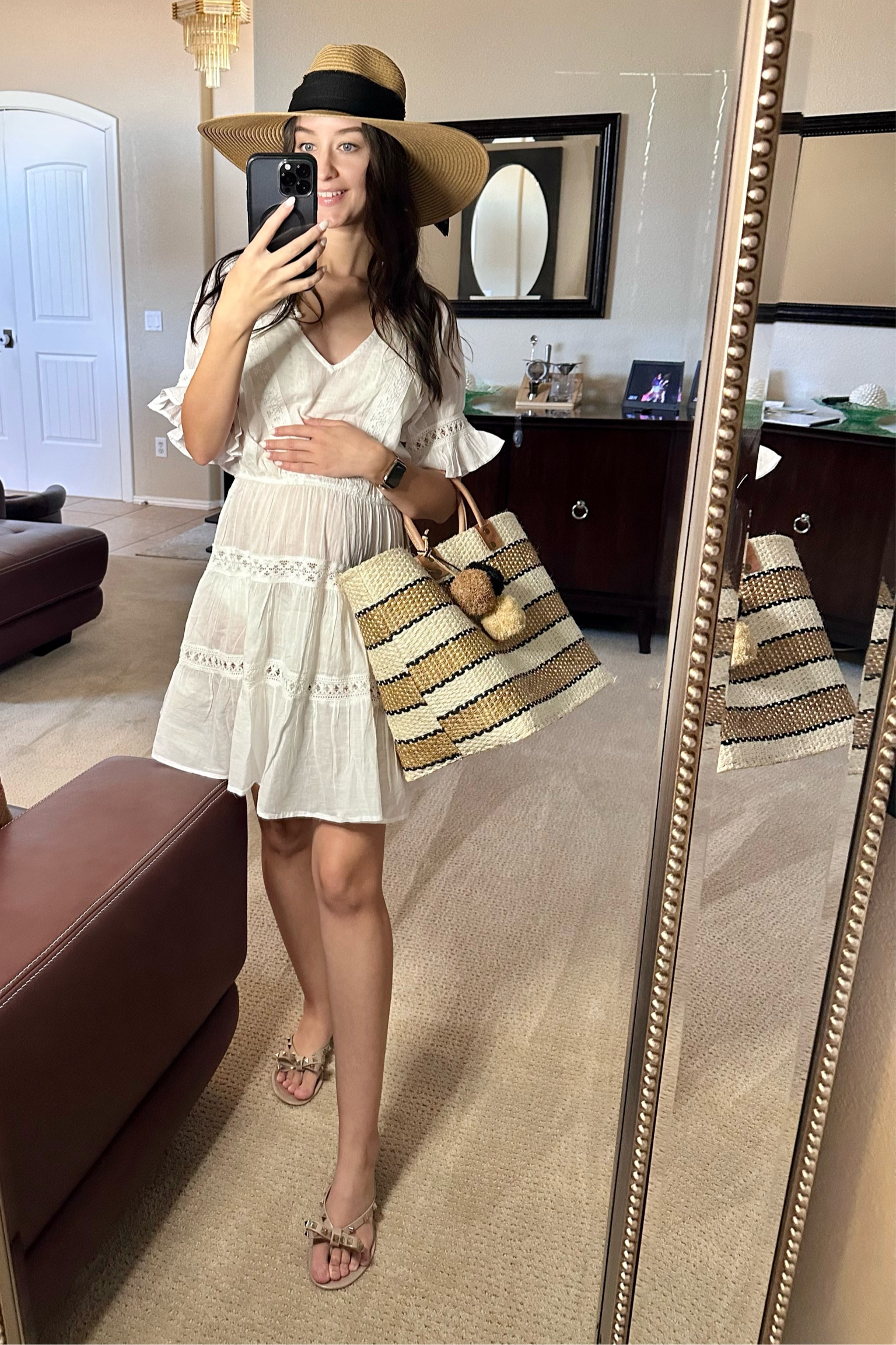 Summer OOTD , swim coverup 

#LTKstyletip #LTKsalealert #LTKswim