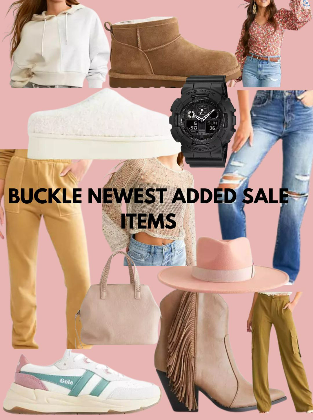 !! DONT MISS THE NEWEST SALE !!!
        !!! Just added items !!!

#buckle #sale #musthave #gifts #forher #style #joggers #hat 

 #LTKGiftGuide #LTKHoliday #LTKSaleAlert