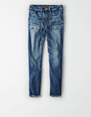 AE Ne(X)t Level High-Waisted Jegging Crop | American Eagle Outfitters (US & CA)