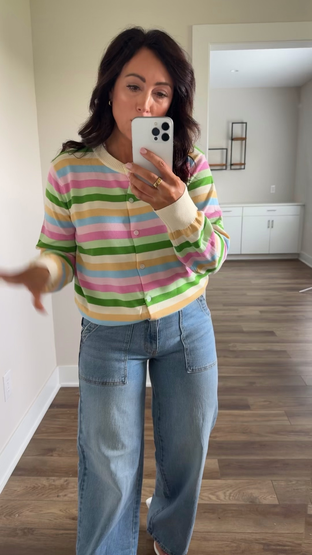 • XL sweater for an oversized fit but it’s true to size 
• size 8 denim

#LTKFestival #LTKootd #LTKgrwm