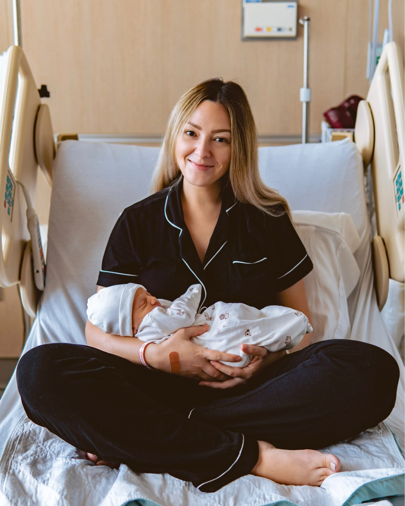 Newborn outfit. Birth announcement. Hospital baby photos. Hospital bag. Maternity pajamas 

#LTKbaby #LTKbump #LTKfamily