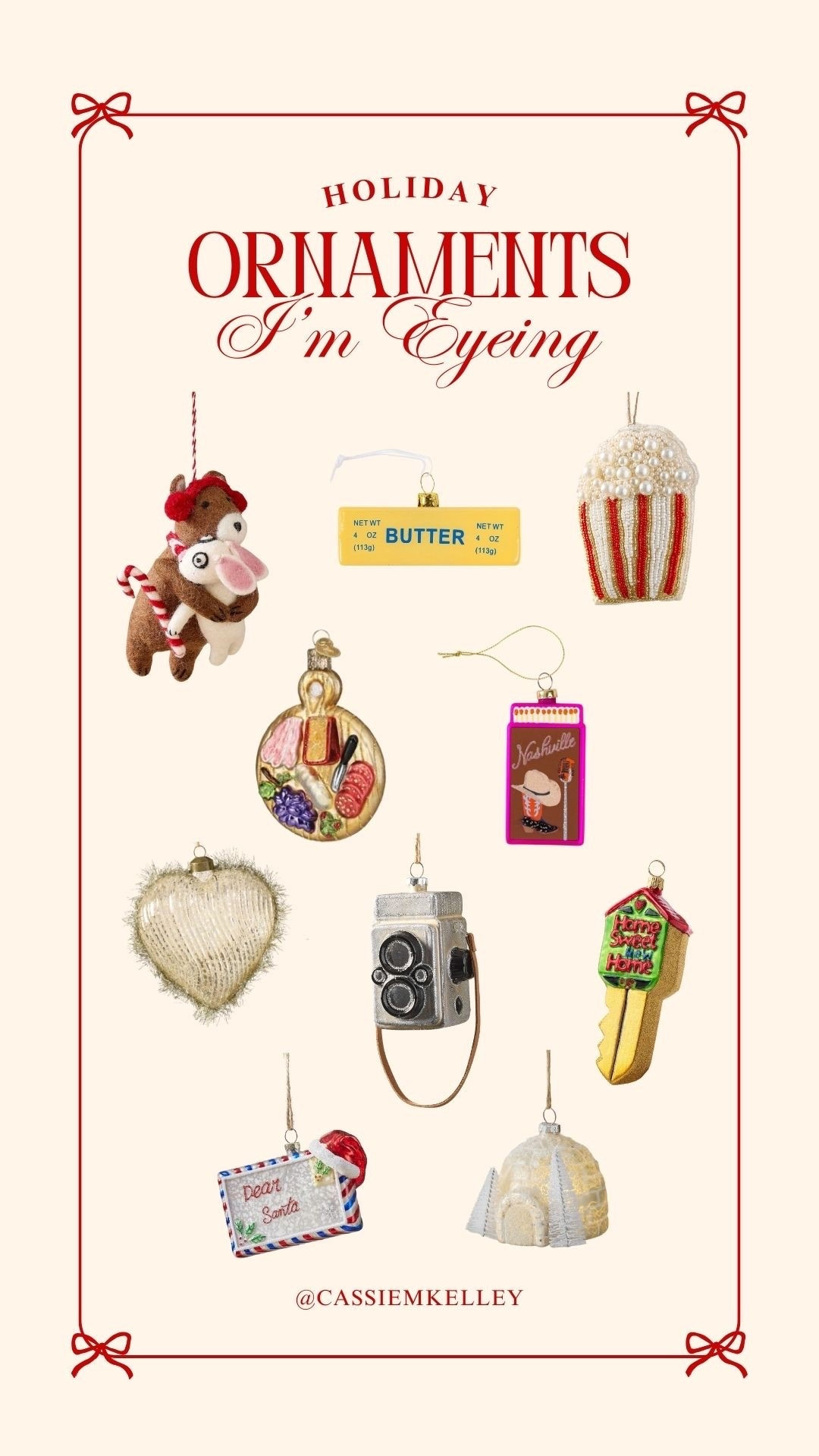 Ornament I’m eyeing! Love gifting cutie ornaments during the holidays! 🤩

#LTKHoliday #LTKHome #LTKGiftGuide