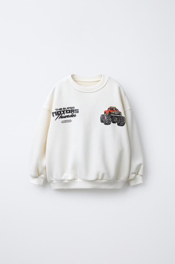 CAR PRINT SWEATSHIRT | Zara US