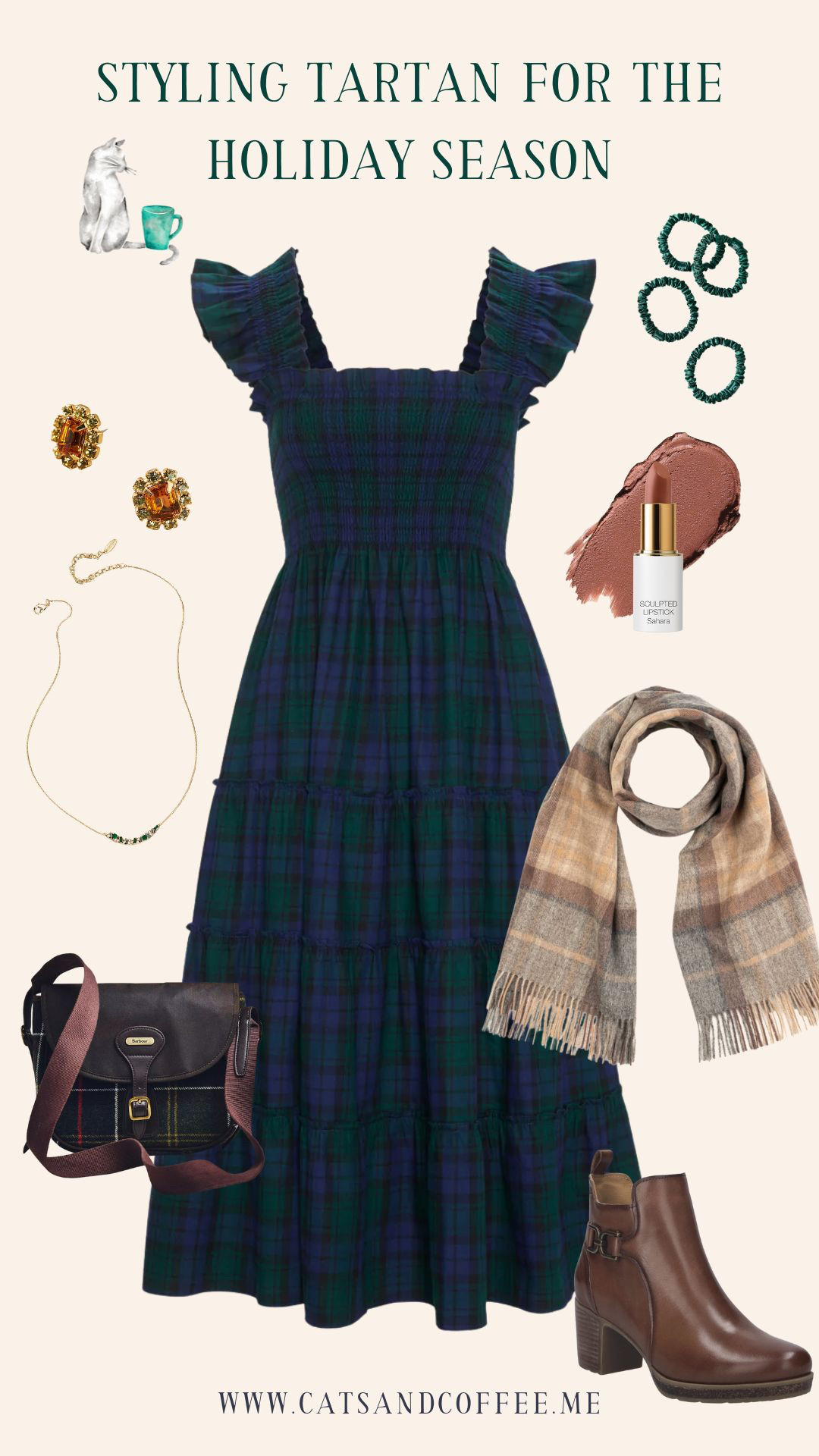 Classic Plaid Pieces You’ll Wear All Season 🍂 this plaid edit is full of heritage-style favorites I’ll be wearing all season. From the Hill House Black Watch tartan dress to the Kiltane lambswool wrap and Barbour jacket, these pieces blend warmth, comfort, and timeless style. Perfect for fall and winter outfits, holiday gatherings, or just cozy days at home with a cup of coffee. 

 #LTKHoliday #LTKSeasonal #LTKStyleTip