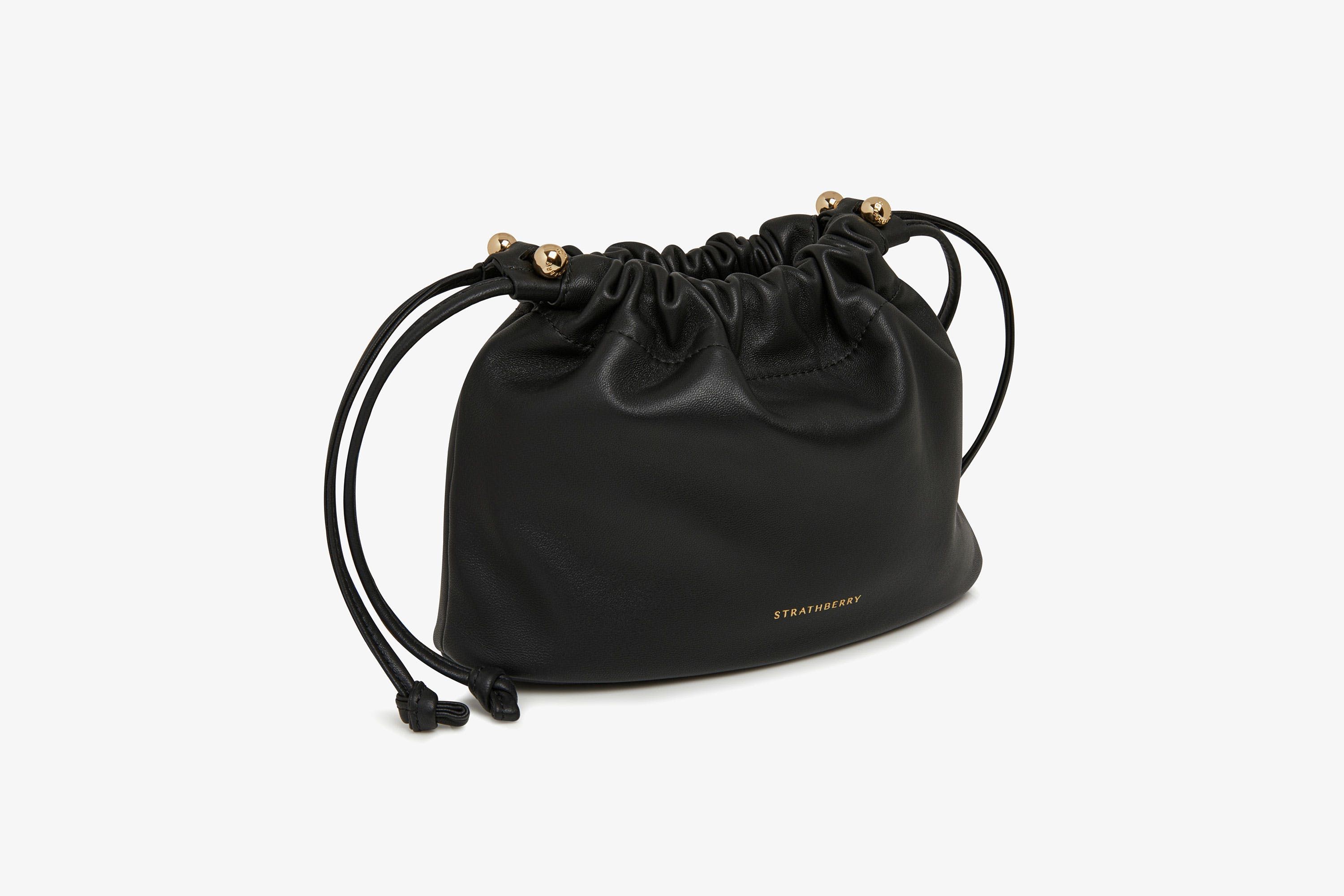 Strathberry - Charlotte Drawstring - Black | Strathberry