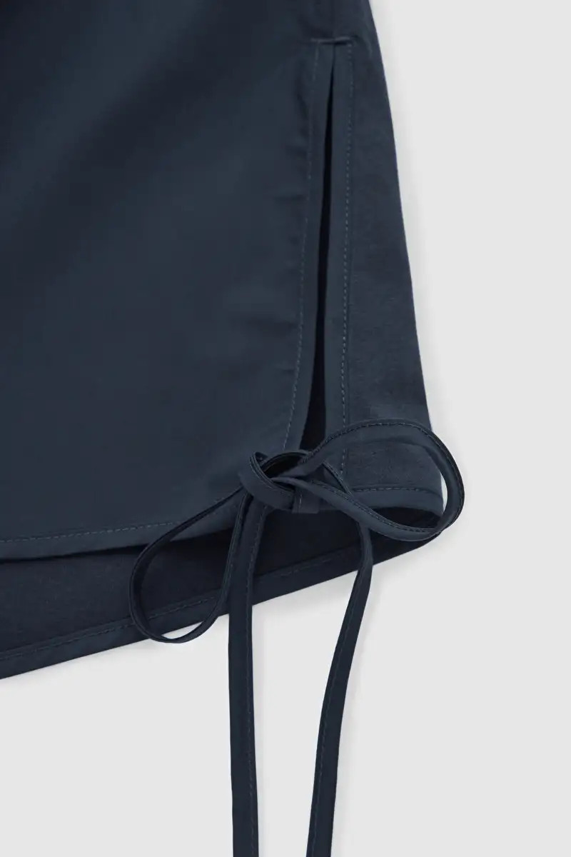 A-LINE SHORT-SLEEVE SHIRT - NAVY - Shirts - COS | COS (US)