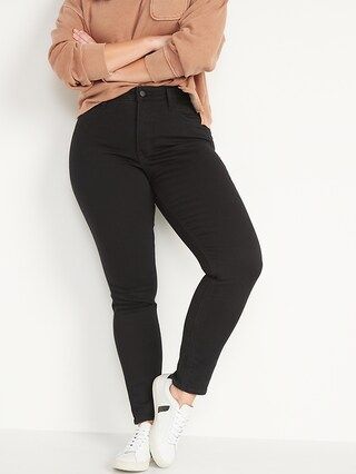 High-Waisted Rockstar Built-In Warm Super Skinny Jeans for Women | Old Navy (US)