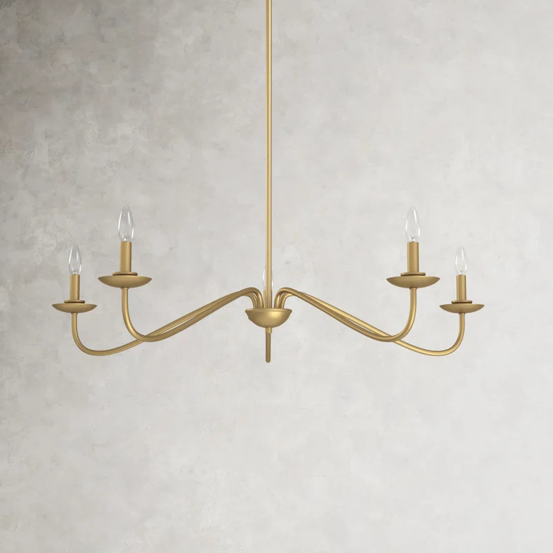 Ally 5 - Light Dimmable Classic / Traditional Chandelier | Wayfair North America