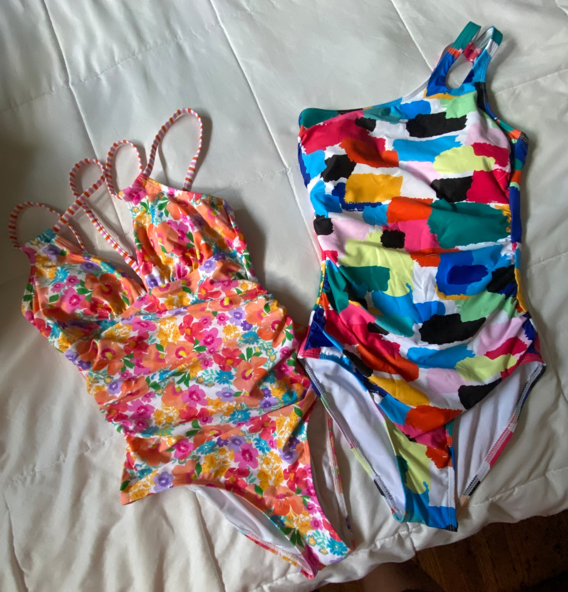 I just ordered these swimsuits. I’m super excited about the colorful designs - more colors are available, too. 


#LTKSummerEdit #amazon #cupshe #swimsuit #onepiece 

#LTKFindsUnder50 #LTKStyleTip #LTKSwim